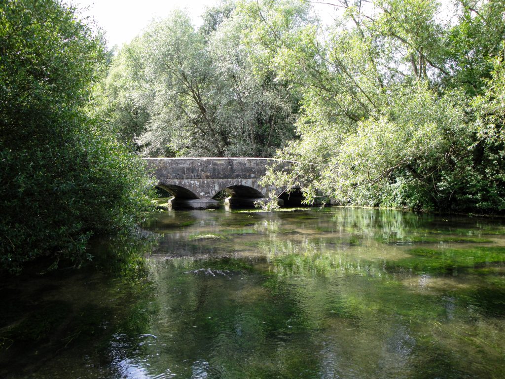 Wylye river - Stockton road bridge